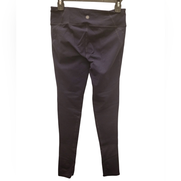 Athleta High-Waist Navy Athletic Leggings - Picture 3 of 3